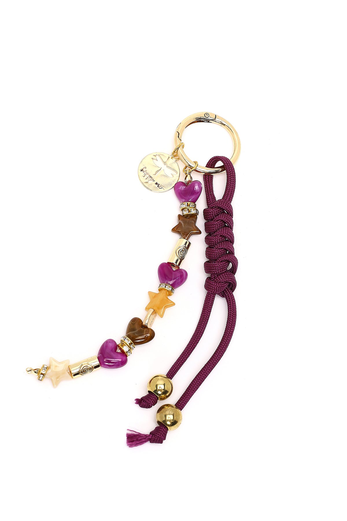 Kadın Mor Boncuklu Metal Charm 000A2D470014 | Derimod