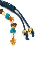 Kadın Mavi Boncuklu Metal Charm | Derimod