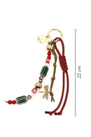 Kadın Kırmızı Boncuklu Metal Charm | Derimod