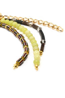 Kadın Yeşil Boncuklu Metal Charm | Derimod