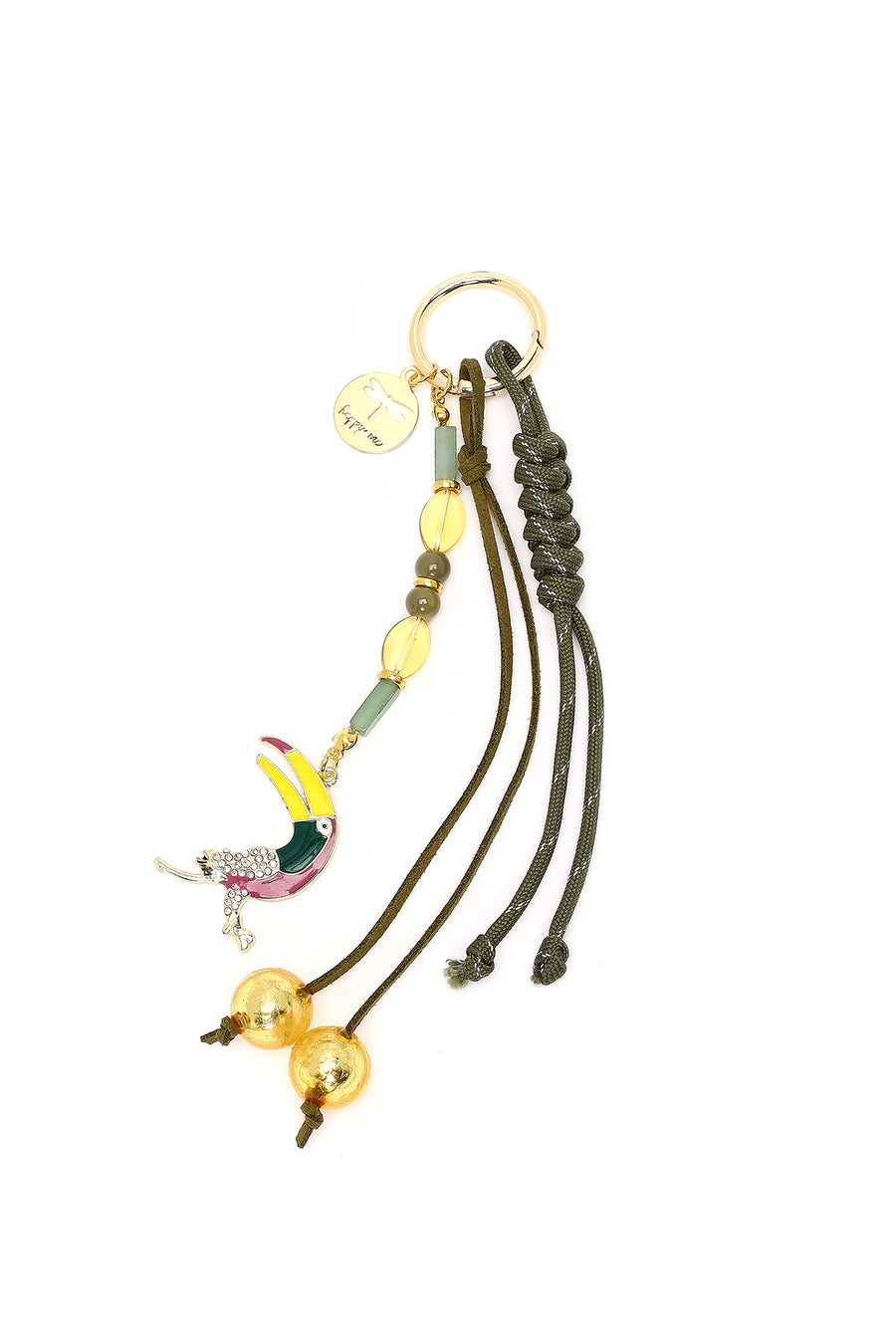 Kadın Yeşil Boncuklu Metal Charm 000A2D470714 | Derimod