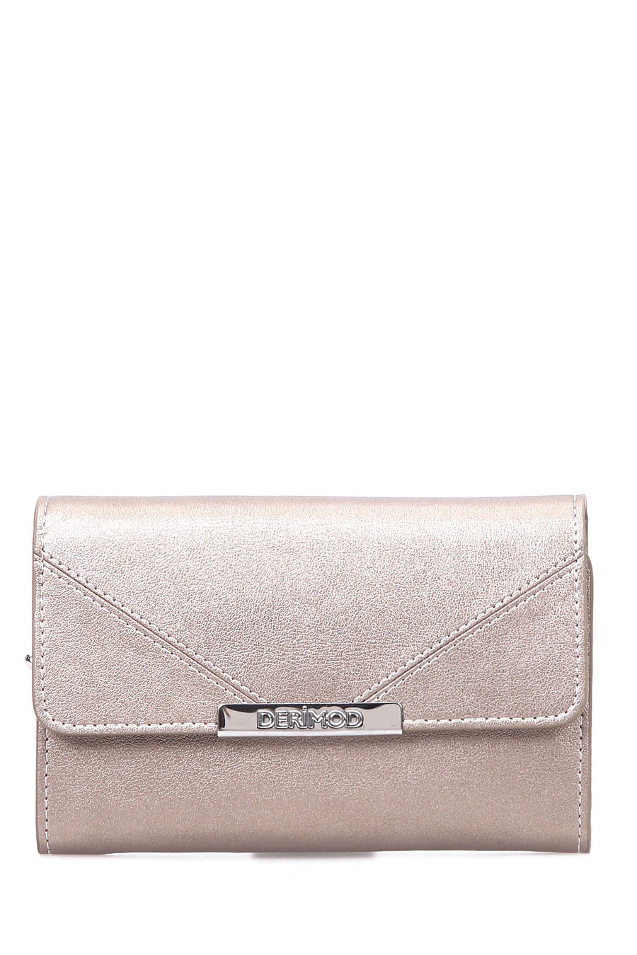 Women's Gold Wallet 000A2D502918 | Derimod
