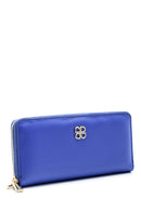 Women's Blue Wallet | Derimod