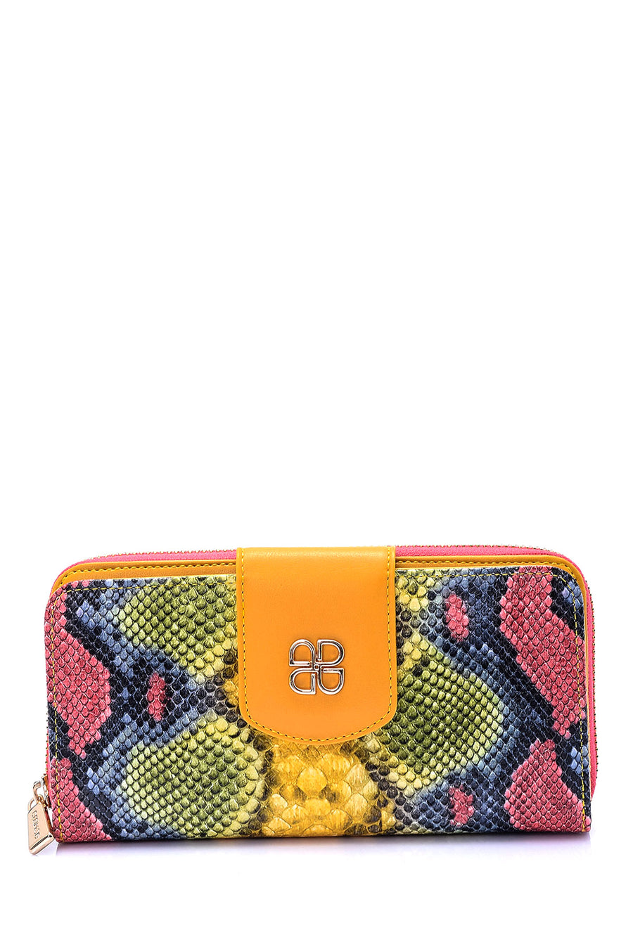 Women's Crocodile Pattern Wallet 000A2D506840 | Derimod