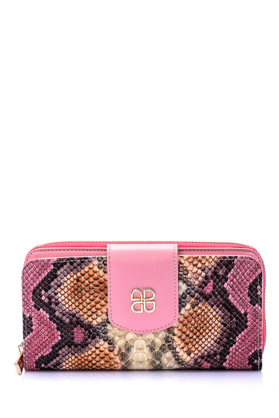 Women's Crocodile Pattern Wallet 000A2D506840 | Derimod