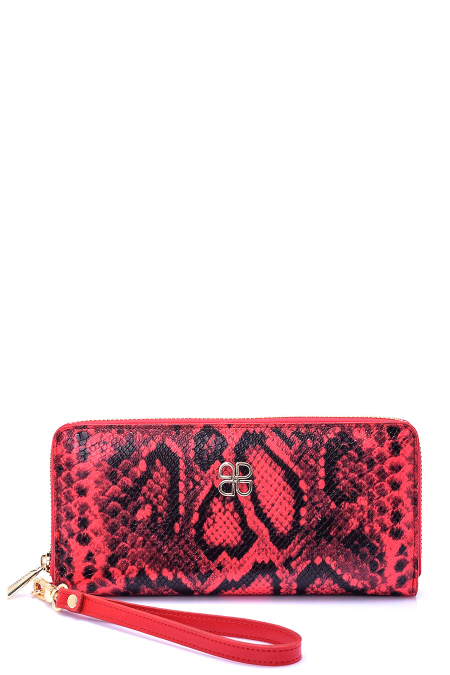 Women's Snakeskin Pattern Wallet 000A2D507440 | Derimod