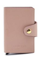 Women's Leather Printed Card Holder | Derimod