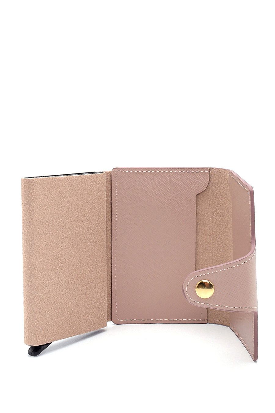 Women's Leather Printed Card Holder