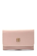 Women's Leather Printed Wallet | Derimod