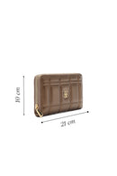 Women's Copper Quilted Wallet | Derimod