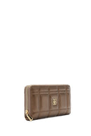 Women's Copper Quilted Wallet | Derimod