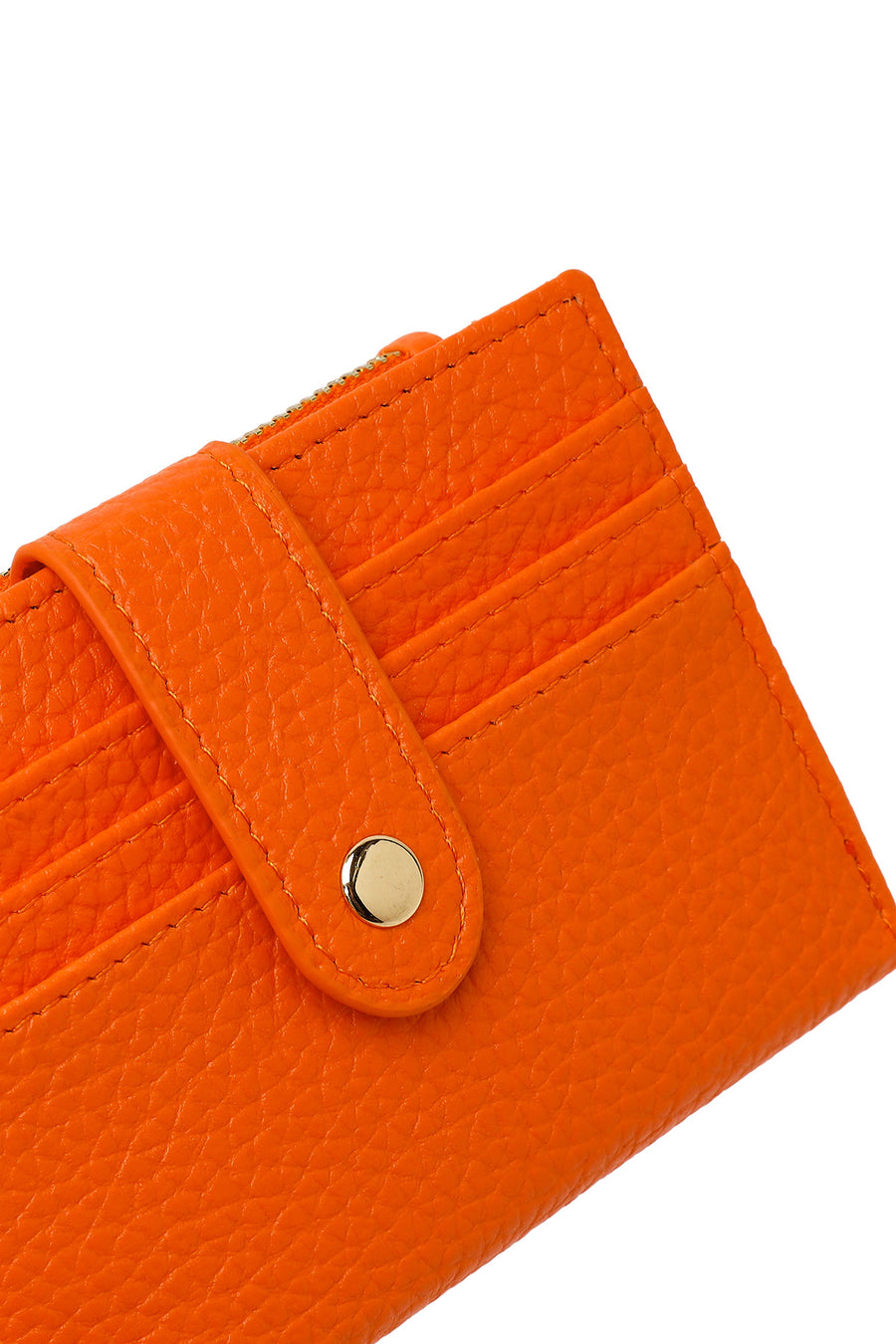 Woman Orange Cardholder