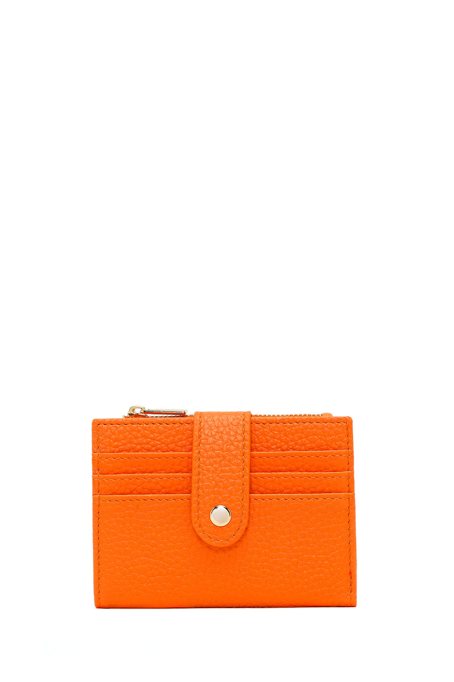Woman Orange Cardholder