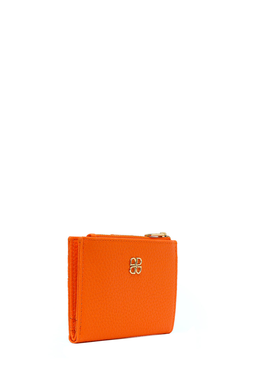 Woman Orange Cardholder