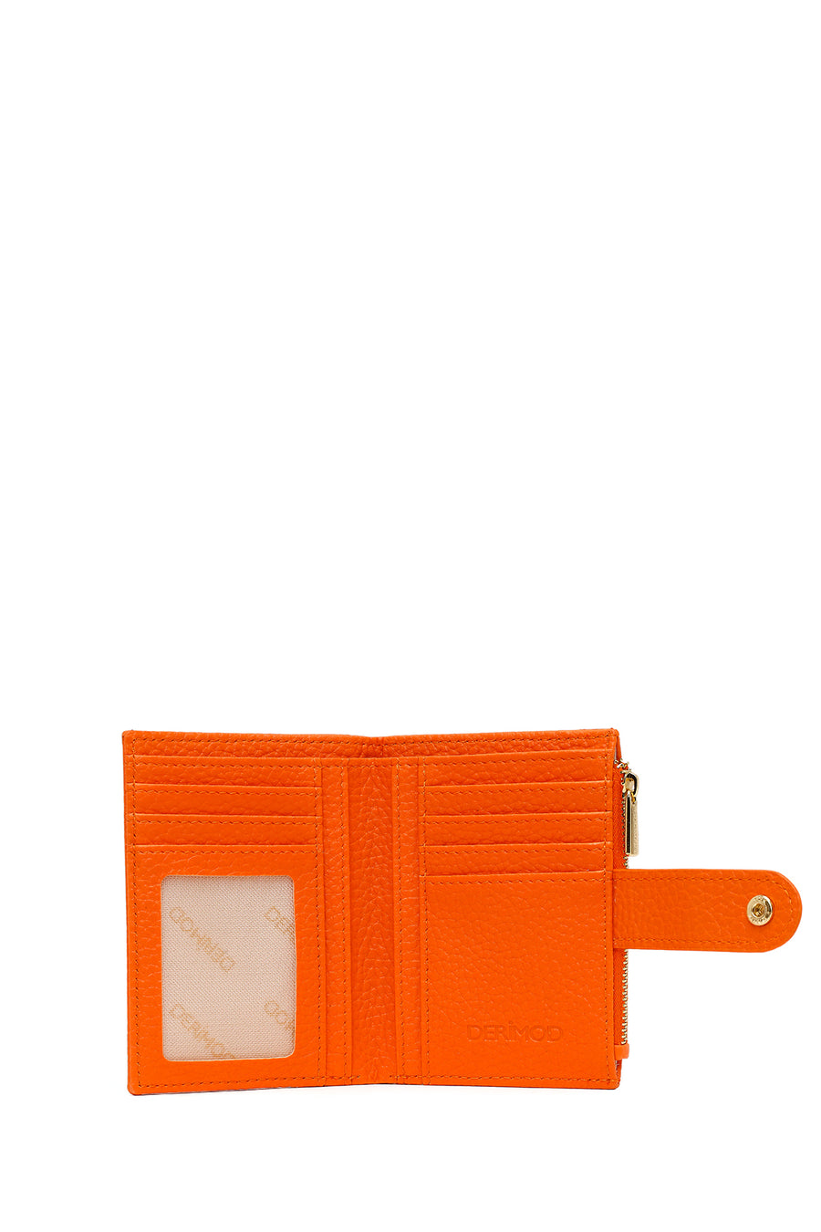 Woman Orange Cardholder