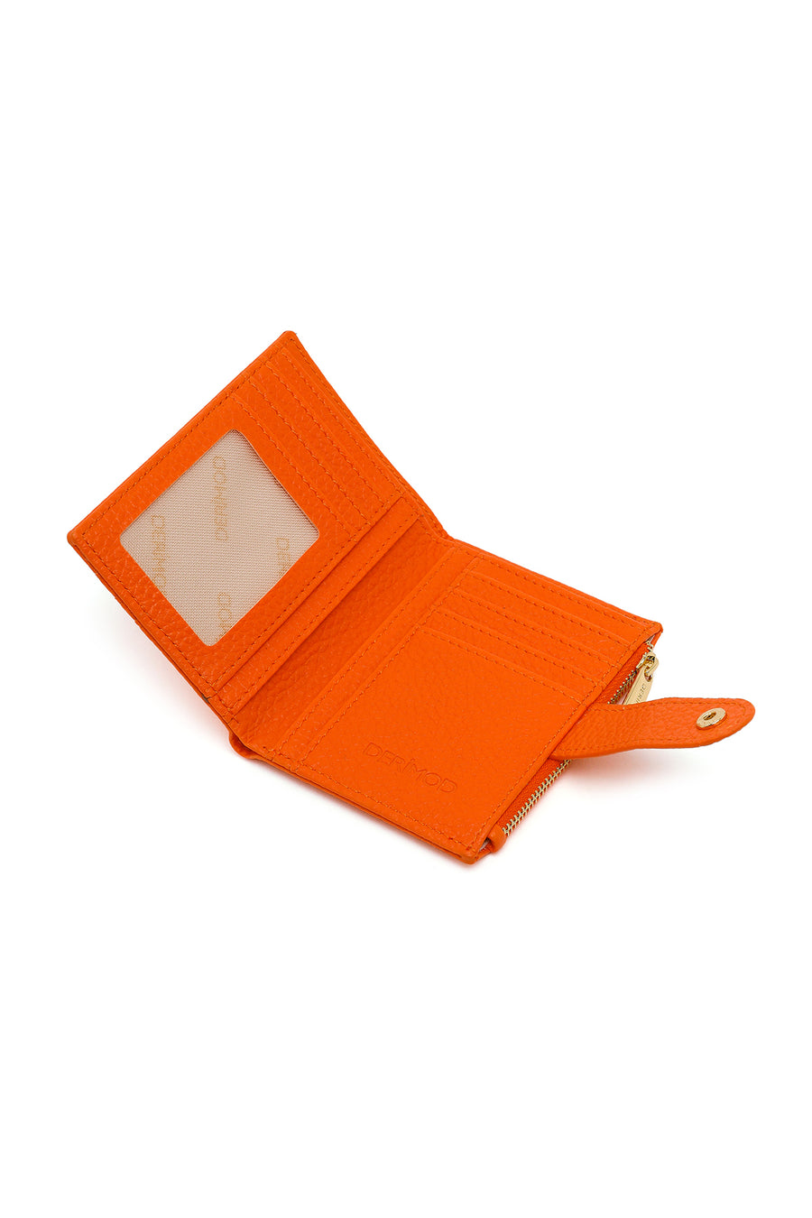 Woman Orange Cardholder