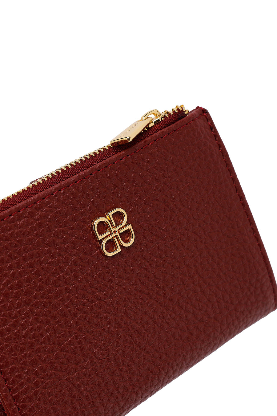 Woman Burgundy Card Holder