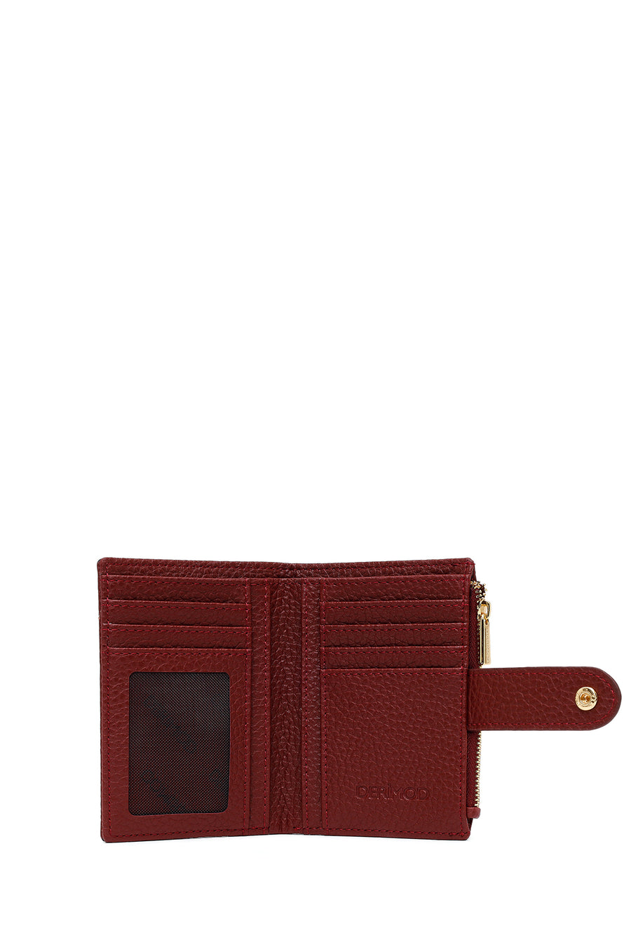 Woman Burgundy Card Holder