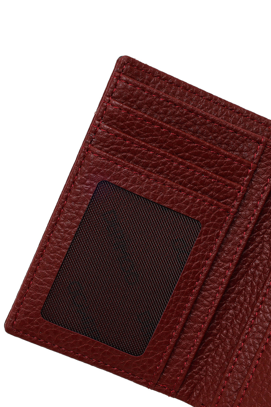 Woman Burgundy Card Holder