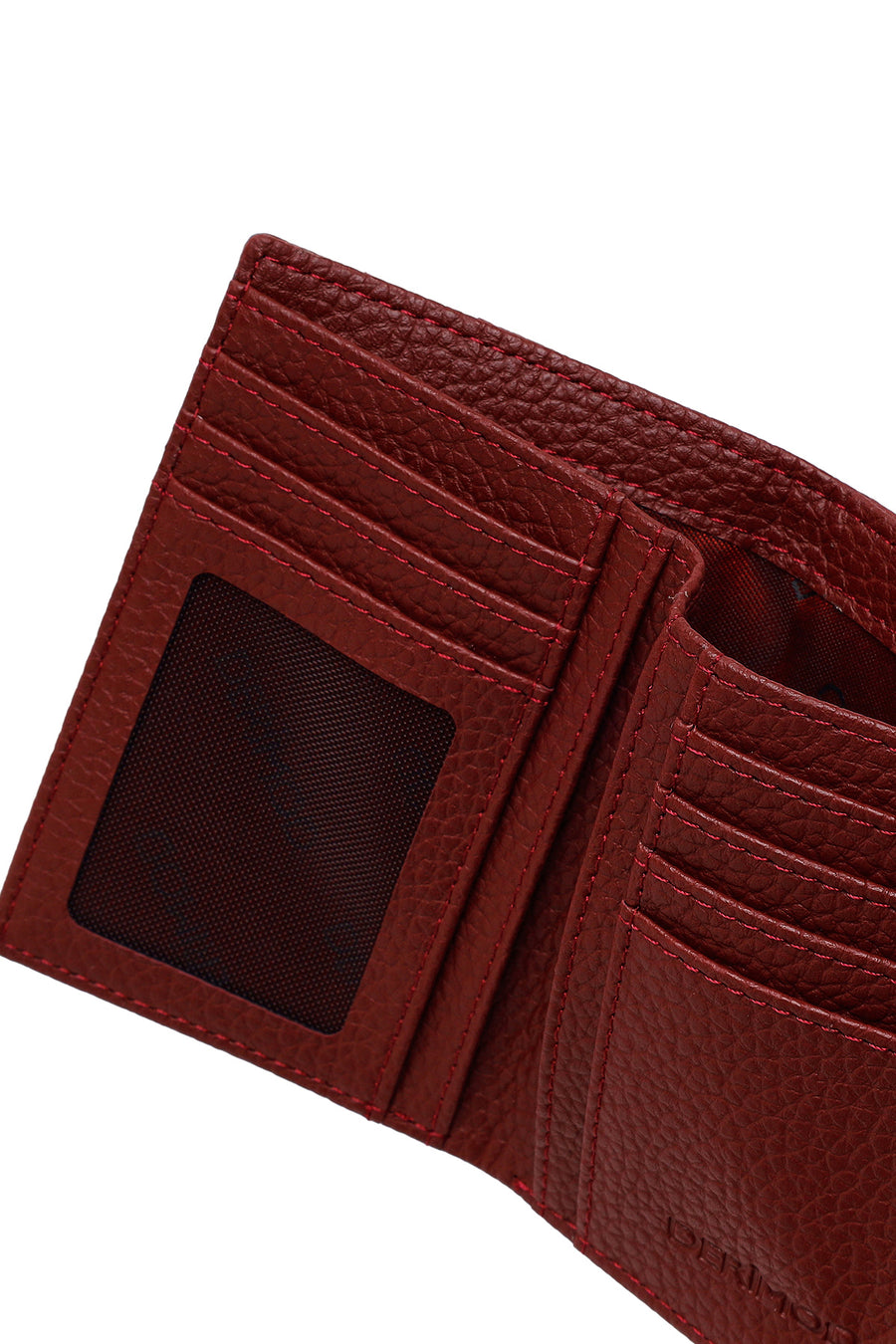 Woman Burgundy Card Holder
