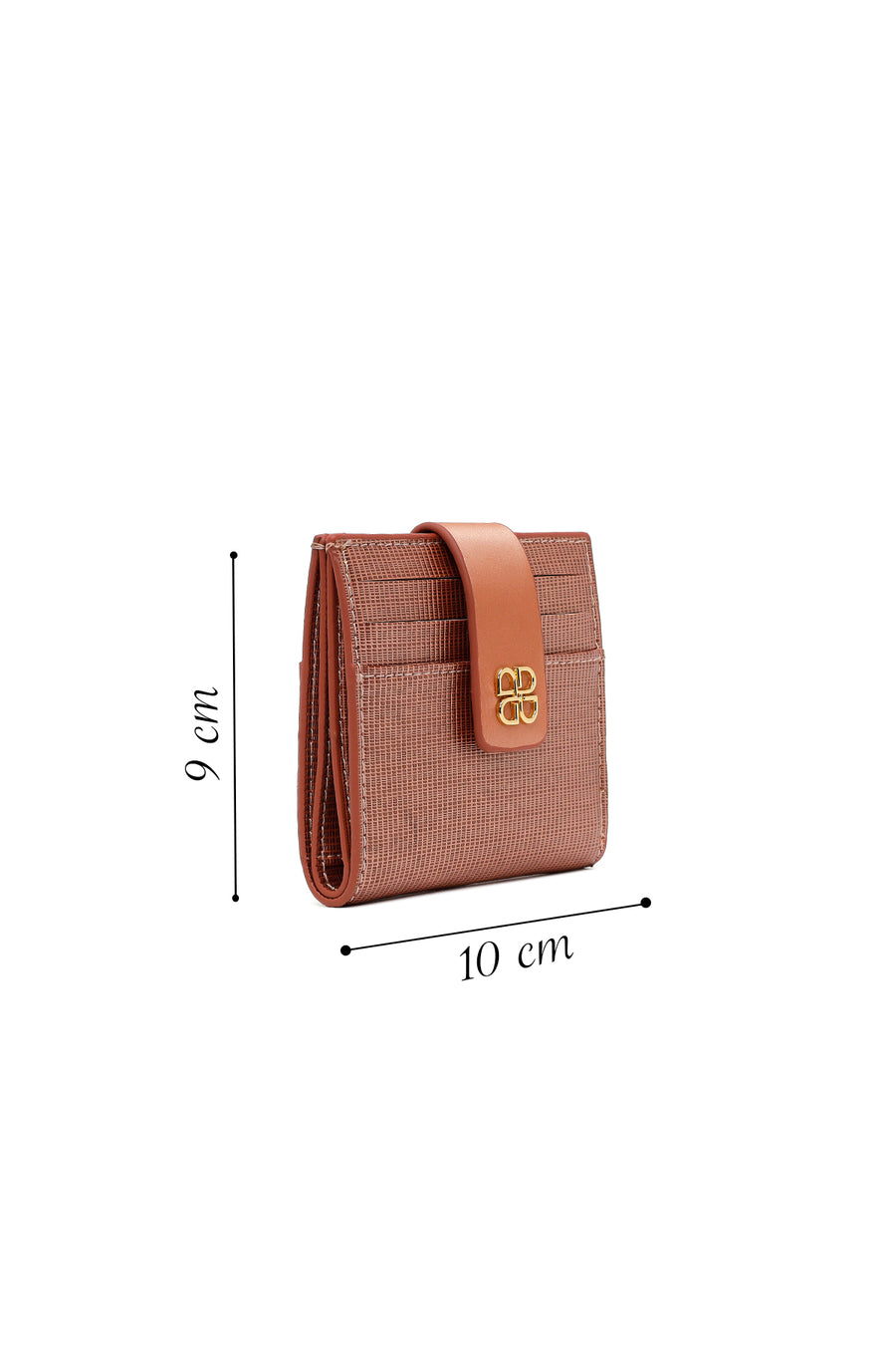 Woman Bronze Printed Cardholder