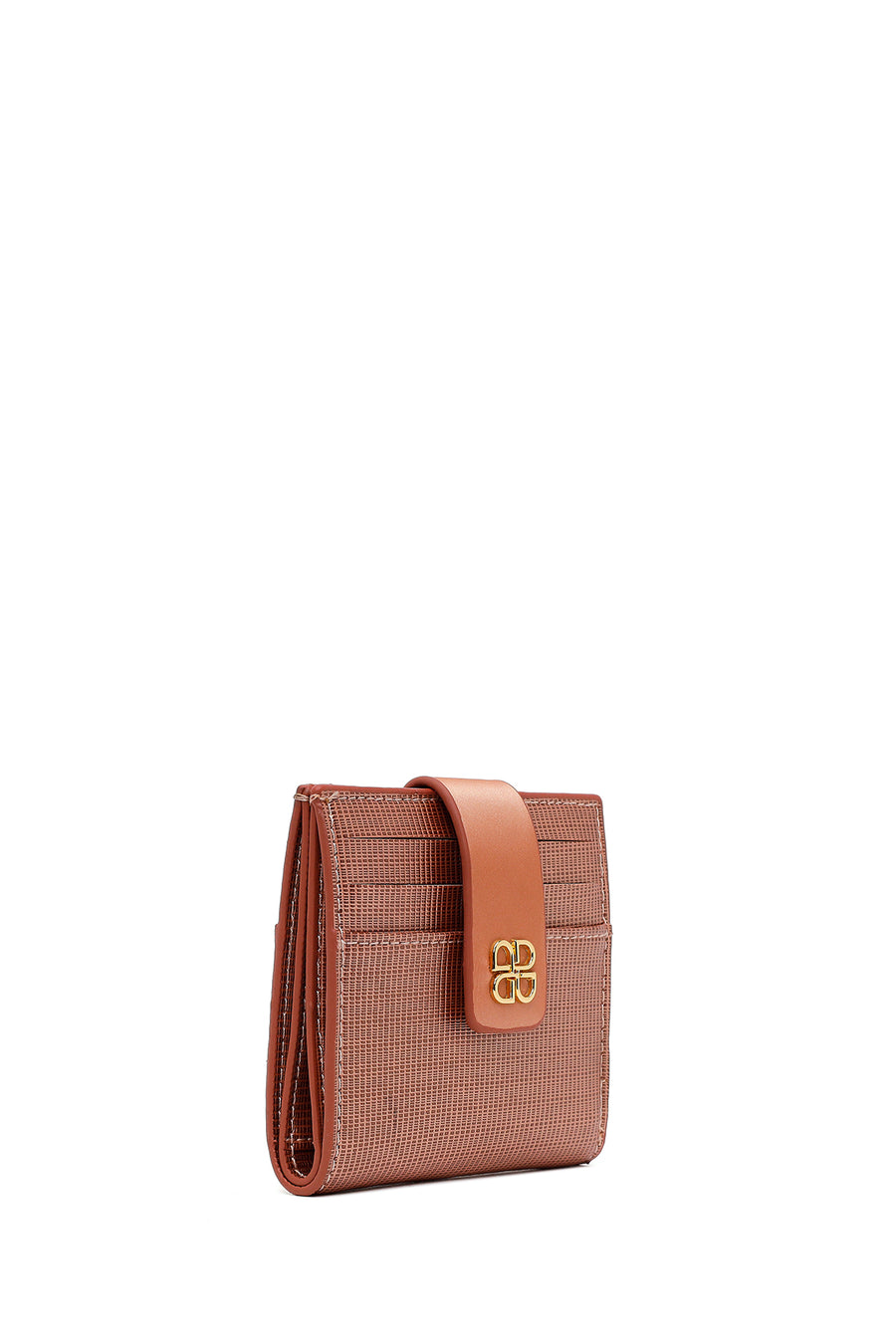 Woman Bronze Printed Cardholder