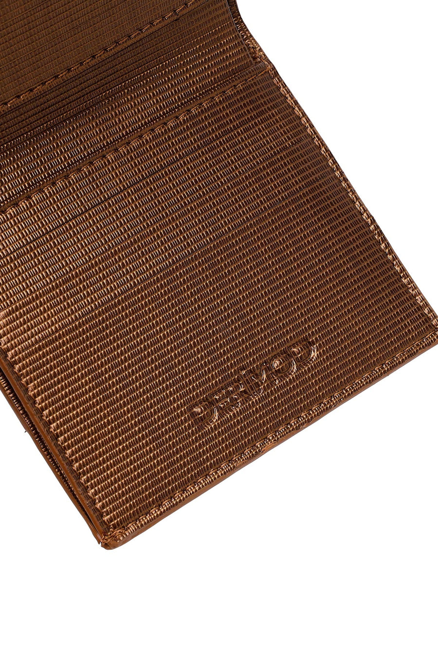 Woman Orange Printed Cardholder