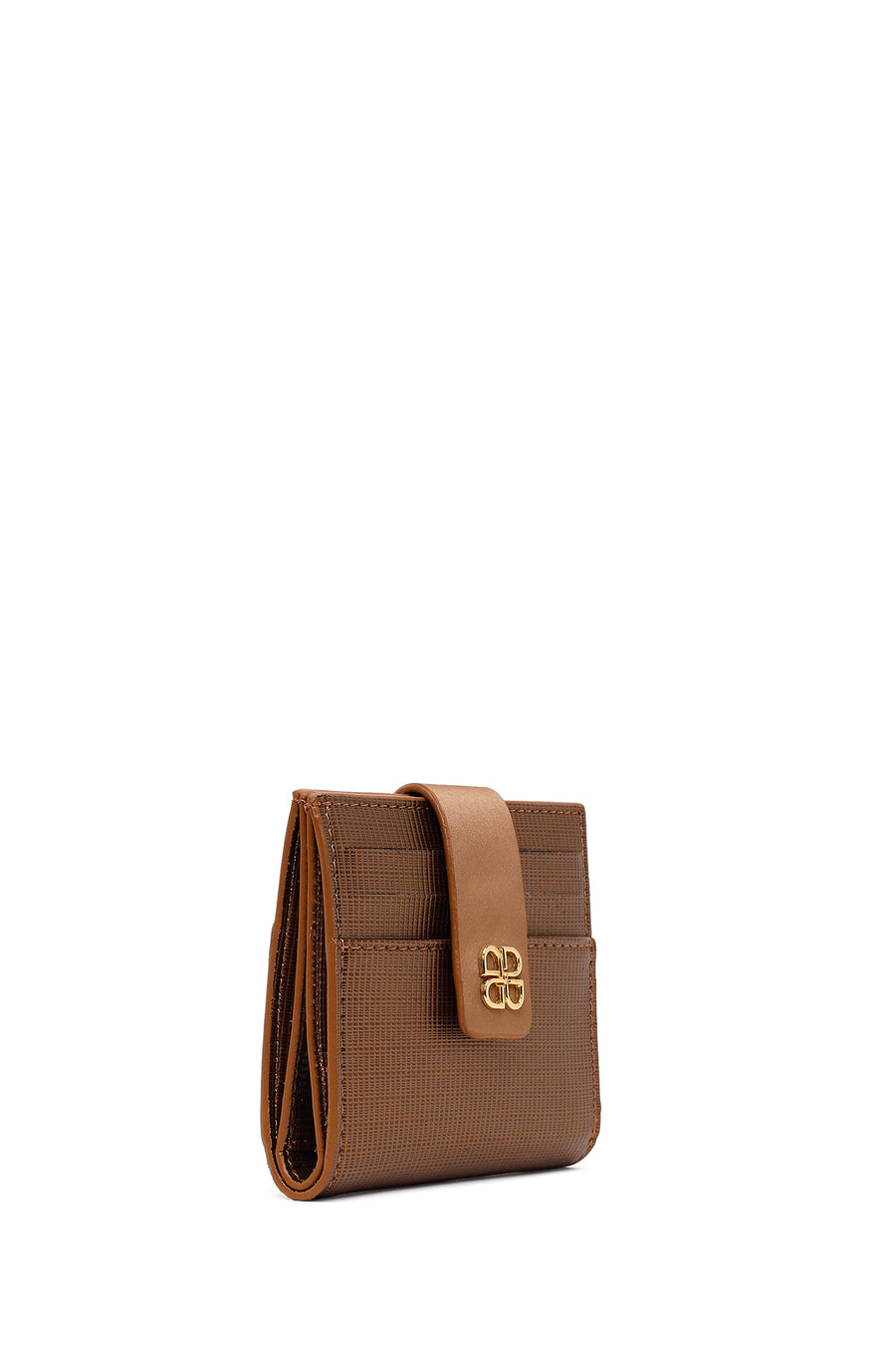 Woman Orange Printed Cardholder
