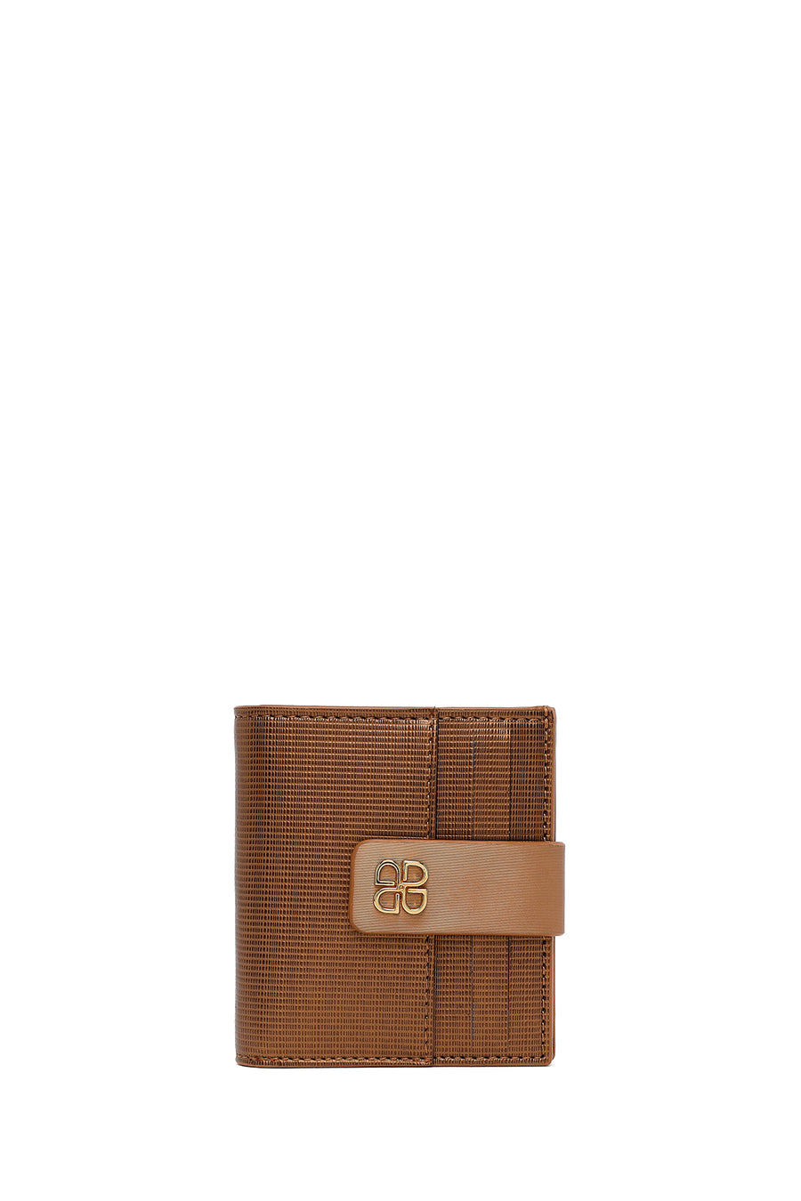 Woman Orange Printed Cardholder