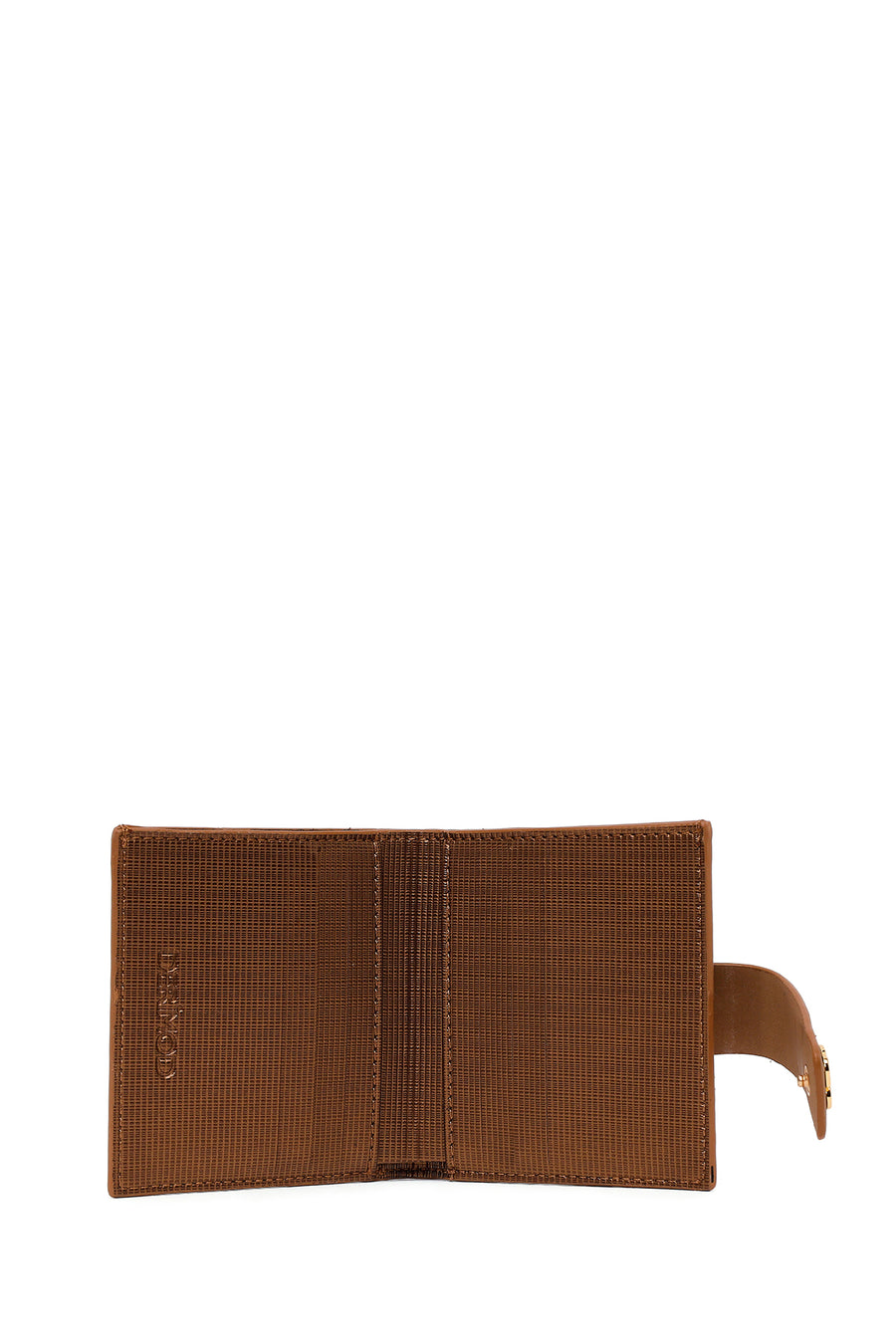 Woman Orange Printed Cardholder