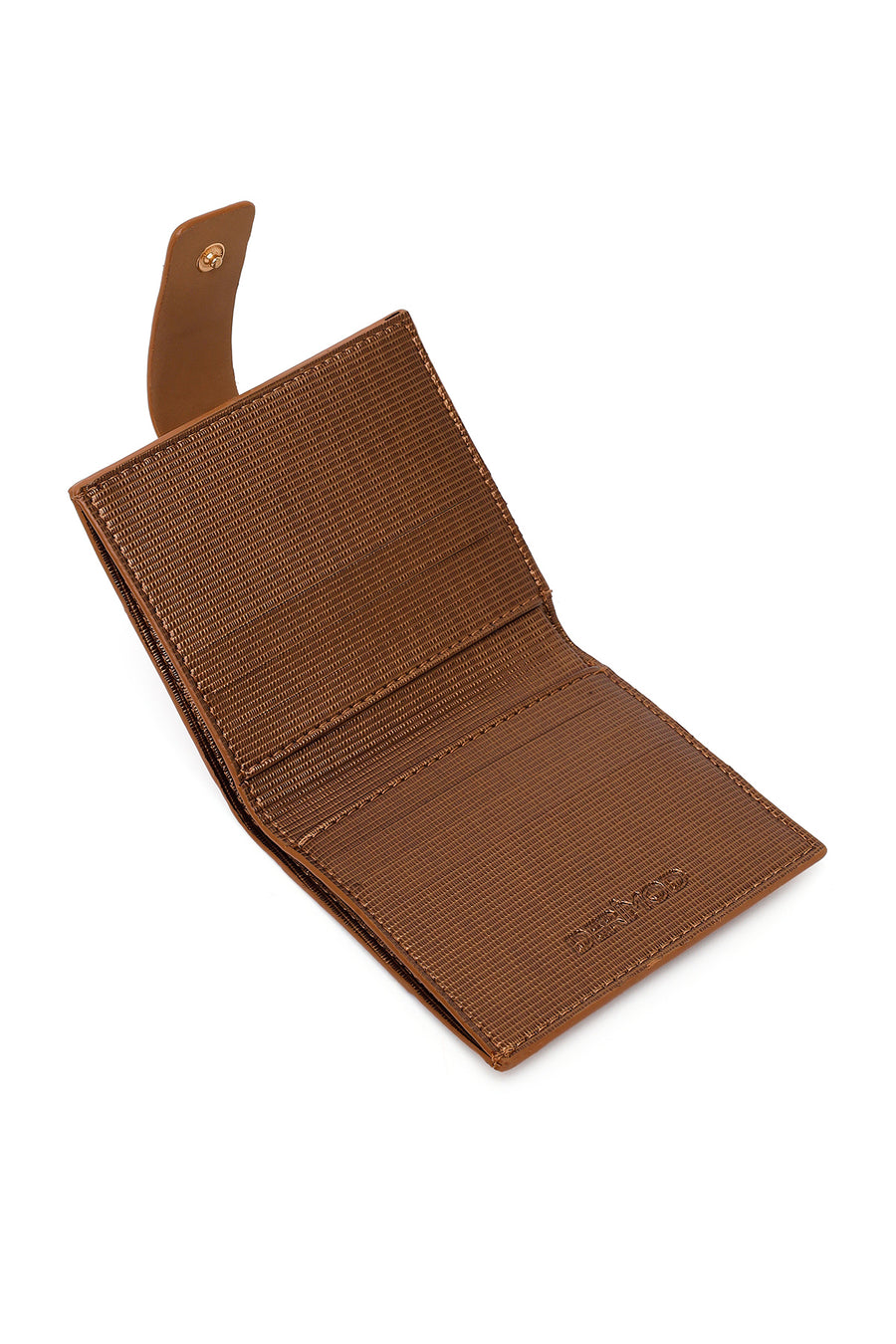 Woman Orange Printed Cardholder