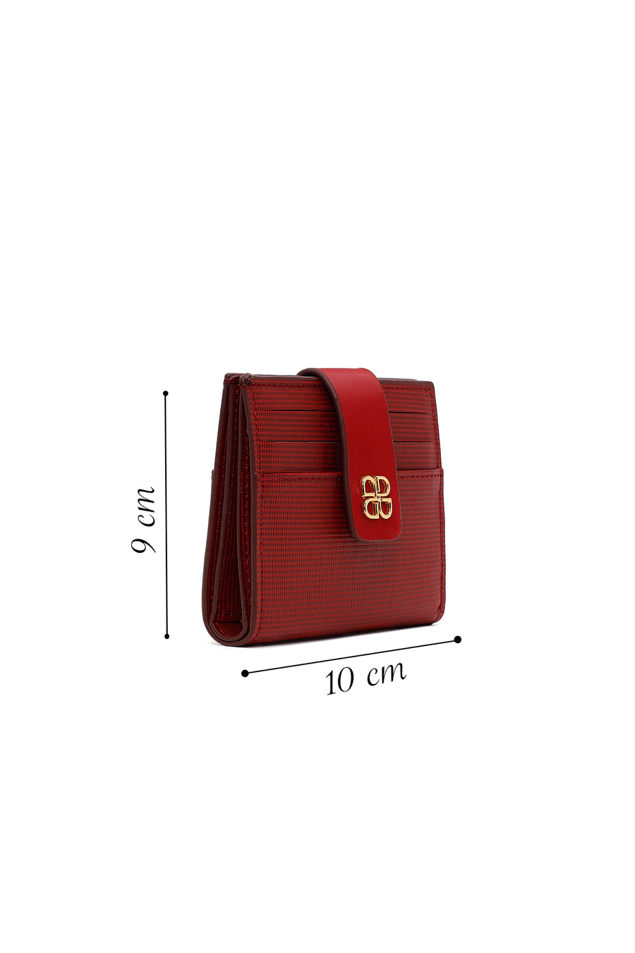 Woman Red Printed Cardholder