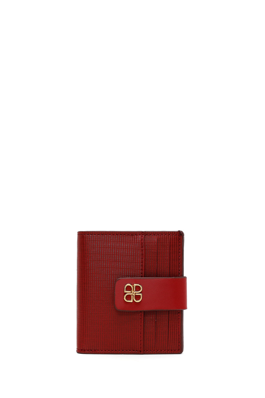 Woman Red Printed Cardholder