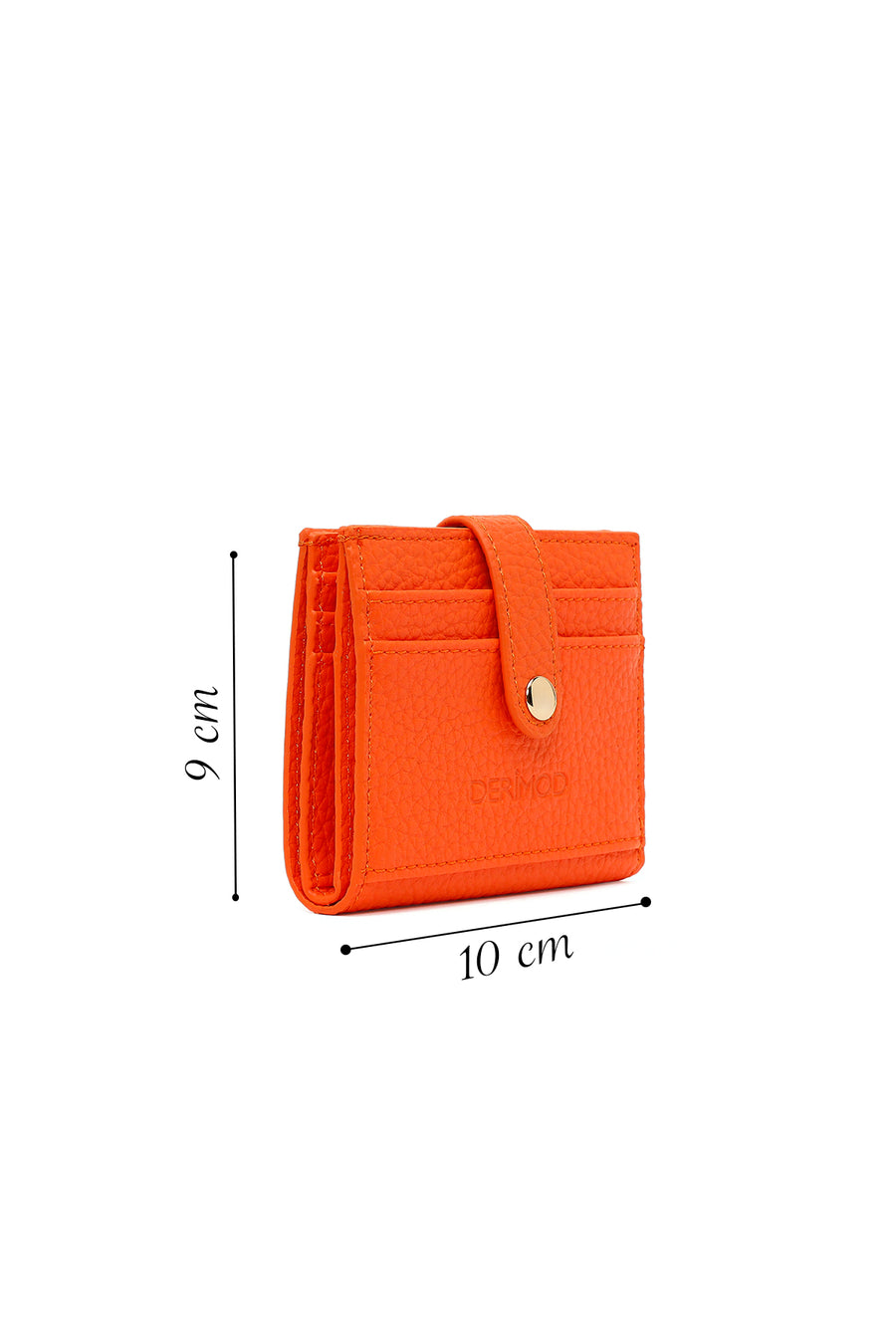 Woman Orange Cardholder