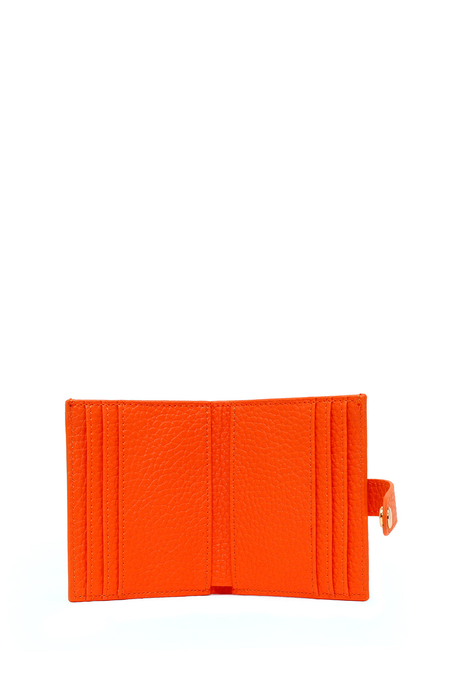 Woman Orange Cardholder