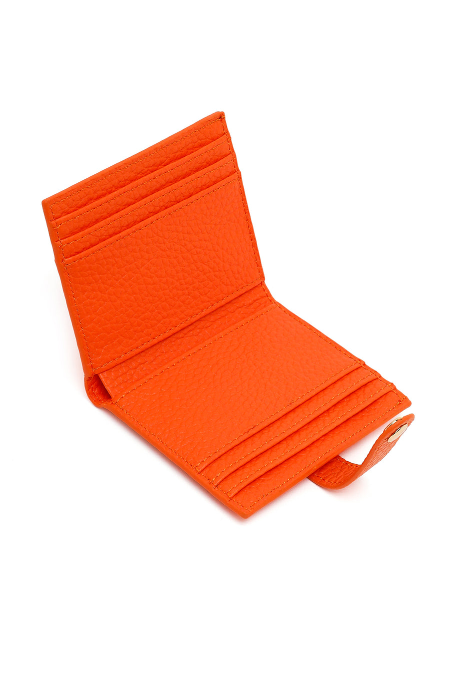 Woman Orange Cardholder