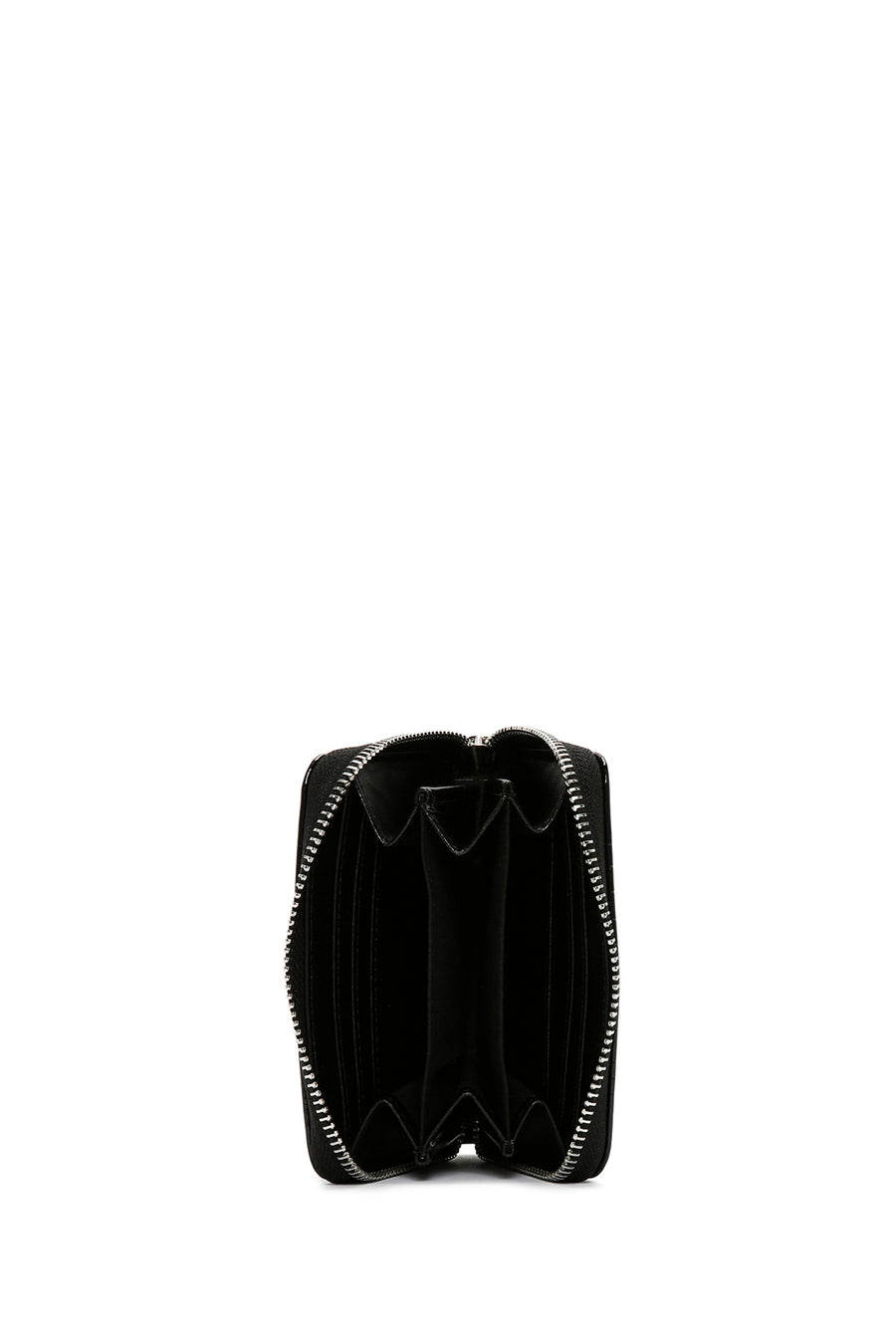 Women's Black Crocodile Patterned Card Holder