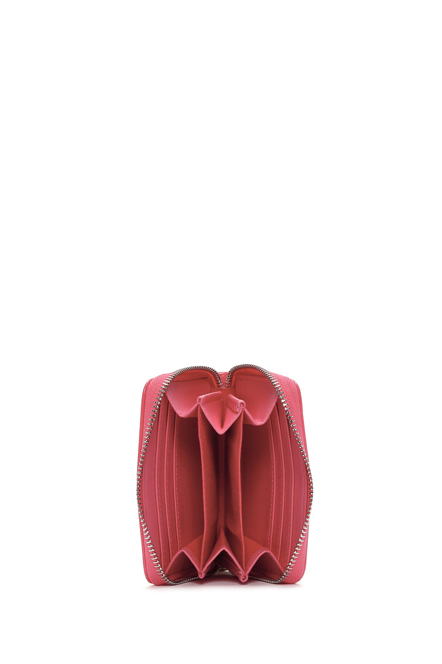 Women's Pink Crocodile Patterned Card Holder