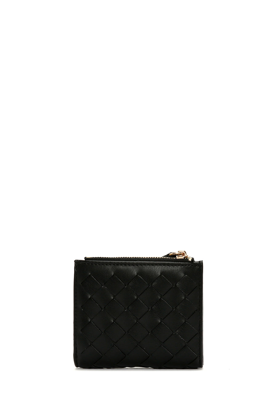 Women's Black Knit Wallet