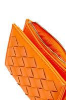 Kadın Turuncu Örgü Cüzdan | Derimod