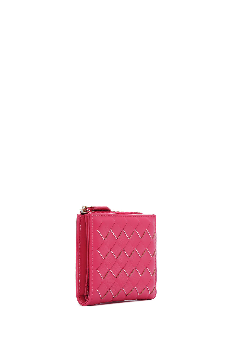 Women's Fuchsia Knit Wallet