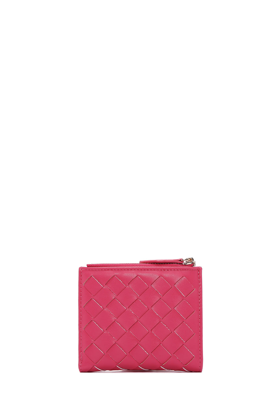 Women's Fuchsia Knit Wallet