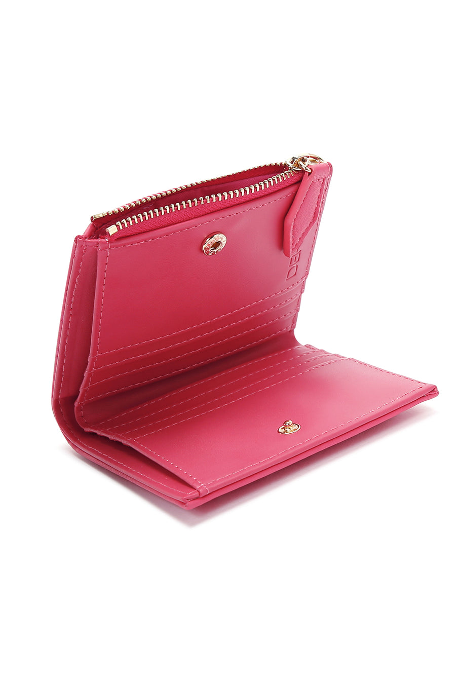 Women's Fuchsia Knit Wallet