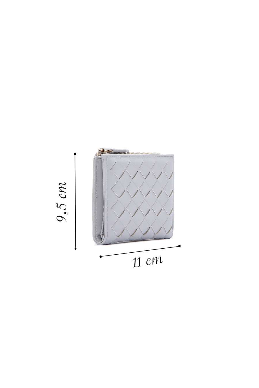 Women's Gray Knit Wallet