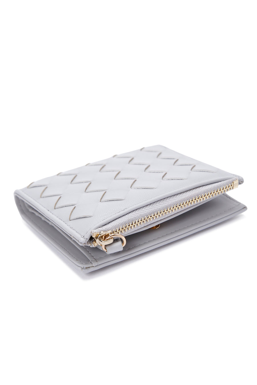 Women's Gray Knit Wallet