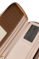 Women's Beige Wallet | Derimod