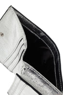 Women's Silver Card Holder | Derimod