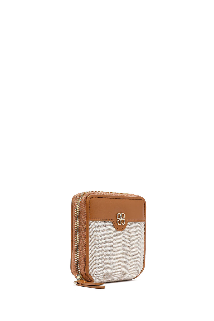 Women's Tan Patterned Wallet