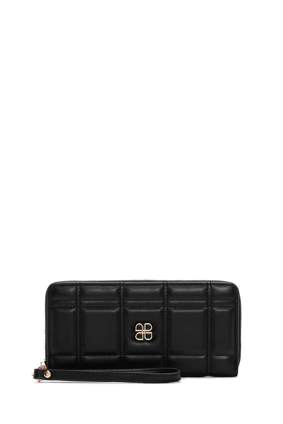 Women's Black Quilted Wallet 000A2D5603KP | Derimod