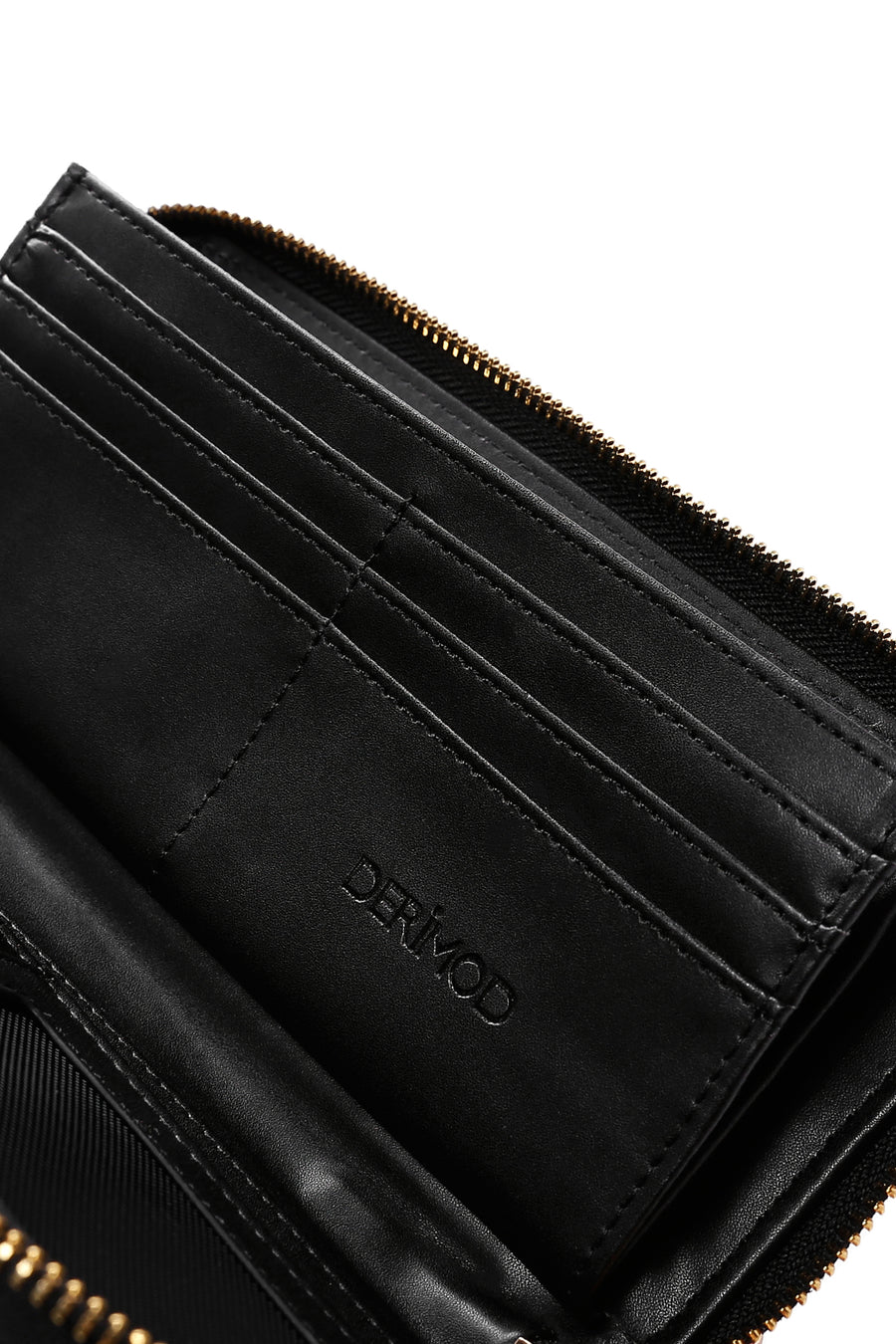 Women's Black Quilted Wallet